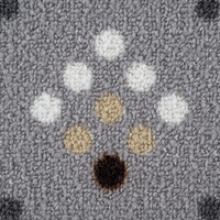 Ковровое покрытие «Тафина», 3.5 м, цвет серый/принт ВИТЕБСКИЕ КОВРЫ