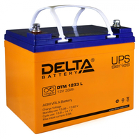 Аккумулятор Delta DTM 12вольт / 33 Ампер часов 1233 I цена, купить