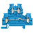 Винтовая клемма Viking 3 - двухполюсная двухъярусная шаг 5 мм синий | 037107 Legrand