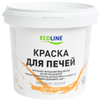 Краска для печей Ecoline 1.5 кг цвет белый аналоги, замены