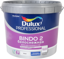 Краска для стен и потолков Dulux Bindo 2 цвет белый 9 л аналоги, замены