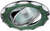 Светильник точечный встраиваемый под лампу DK17 50Вт MR16 хром/зеленый | C0043754 ЭРА (Энергия света)