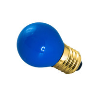 Лампа профессиональная накаливания декоративная ДШ цветная 10 Вт E27 для BL синяя штук - 401-113 NEON-NIGHT