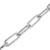 Цепь оцинкованная длиннозвенная DIN 763 5 мм, на отрез Невский Крепеж
