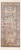 Ковер вискоза Isphahan 77806I 65x135 см цвет бежевый DEVOS-CABY