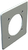 Монтажная пластина для розетки CEE (полиамид,светло-серый) (2393 UP) | 6024106 OBO Bettermann