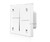Панель SMART-P6-DIM-G-IN White (12-24V, 4x3A, Sens, 2.4G) (Arlight, IP20 Пластик, 5 лет) | 034781 Arlight
