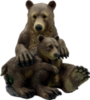 Садовая фигура «Два медведя» высота 43 см аналоги, замены
