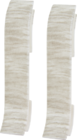 Соединитель для плинтуса «Дуб Рейкьявик», высота 62 мм, 2 шт. LIDER аналоги, замены