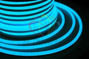 Гибкий профессиональная неон LED SMD 8х16 мм, синий, 120 LED/м, бухта 100 м - 131-043 NEON-NIGHT Шнур светодиодный купить в Москве по низкой цене