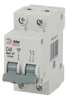 Автоматический выключатель 2P 6А (C) 4,5кА ВА 47-29 (6/90/1800) SIMPLE-mod-10 - Б0039227 ЭРА (Энергия света) двуххполюсной характеристика C модульный 2п цена, купить