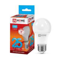 Лампа светодиодная LED-A65-VC 25Вт 230В Е27 4000К 2250Лм | 4690612024080 IN HOME