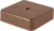 Распределительная коробка открытая IEK 75x75x20 мм 2 ввода IP20 цвет дуб (ИЭК)