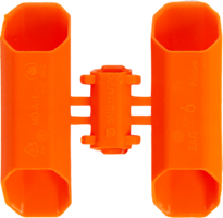 Защита Про 55 мм цвет оранжевый Канал-соединитель для установочных коробок