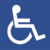 Наклейка Символы доступности для инвалидов всех категорий NPU-1818.D02 - a17872 Белый свет