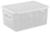 Корзинка Violet Вязь 23.5x17.3x10.6 см прямоугольная цвет белый