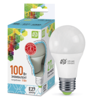 Лампа светодиодная LED-A60-standard 11Вт грушевидная 4000К нейтр. бел. E27 990лм 160-260В ASD 4690612001715 LLT 230В Е27 цена, купить