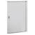 Дверь металлическая выгнутая XL3 800 шириной 660 мм - для шкафов Кат. № 0 204 01 и щитов | 021251 Legrand