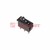 Выключатель клавишный 250V 10А (3с) ON-OFF-ON черный с нейтралью | 36-2220 REXANT