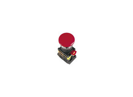 Кнопка красная с фиксацией AEAL-22 Гриб без подсветки 1з+1р 240В - BBG60-AEAL-K04 IEK (ИЭК)