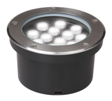 Светильник светодиодный для ландшафтного и архитектурного освещения PGR R180 12Вт 4000К Chrome грунт. IP67 Jazzway 5006560A