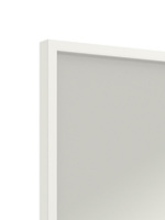 Зеркало декоративное Вега прямоугольник 30x120 см цвет белый INSPIRE