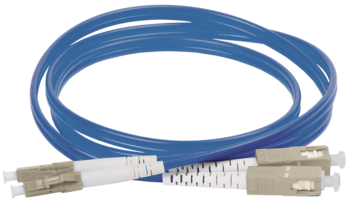 Оптический (патч-корд), MM, 50/125 (OM4), LC/UPC-SC/UPC,(Duplex),2м | FPC5004-LCU-SCU-C2L-2M ITK IEK (ИЭК) Патч-корд 2м коммутационный соединительный для многомодового кабеля цена, купить