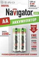 Аккумулятор 94 785 NHR-2200-HR6-RTU-BP2 (блист.2шт) Navigator 94785 17641 купить в Москве по низкой цене