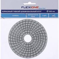 Круг шлифовальный алмазный гибкий Fleхione по камню 100х22.23 мм Р800 10001548 FLEXIONE