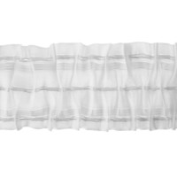 Лента шторная 750 мм цвет белый матовый