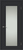 Дверь межкомнатная остекленная Нобиле 70х200 см ламинация Hardflex цвет Стип антрацит (с замком) МАРИО РИОЛИ
