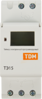 Таймер электронный TDM Electric ТЭ15-1мин/7дн-16on/off-16А-DIN