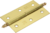 Петля мебельная карточная съёмная правая Amig 541 70х45 мм сталь цвет золото