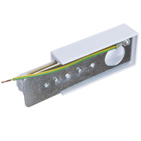 Коннектор для подключения трекового шинопровода к сети через кабель цвет белый Arte Lamp