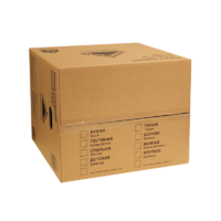 Короб для переезда 50x40x40 см картон нагрузка до 35 кг цвет коричневый LEROY MERLIN