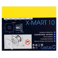 Вентилятор осевой вытяжной Cata X-Mart 10 T D100 мм 38 дБ 98 м³/ч обратный клапан таймер цвет слоновая кость