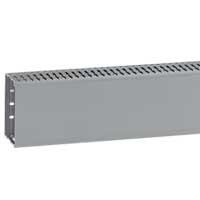 Кабель-канал (крышка + основание) Transcab - 120x80 мм серый RAL 7030 | 636125 Legrand перфорированный L2000 цена, купить