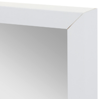 Зеркало декоративное Inspire Milo прямоугольник 30x120 см цвет белый