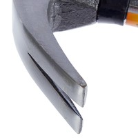 Молоток-гвоздодёр Sparta 450 г с обрезиненной ручкой