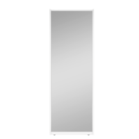 Дверь-купе Spaceo 2455x604 мм высота проема 2500 с зеркалом цвет белый аналоги, замены