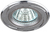 Светильник точечный встраиваемый под лампу KL34 50Вт MR16 серебро/хром алюминиевый | C0043822 ЭРА (Энергия света)