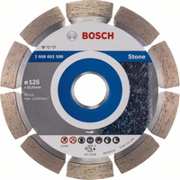 Алмазный диск Standard for Stone 125х22.23 мм по камню | 2608602598 BOSCH сегментный цена, купить