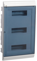 Бокс ЩРВ-П-36 модулей встраиваемый пластик IP41 (510х306х102мм) PRIME | MKP82-V-36-41-05 IEK (ИЭК) Щит распределительный белый прозрачная дверь цена, купить