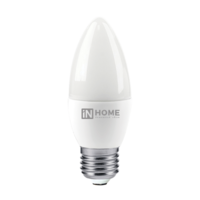 Лампа светодиодная LED-СВЕЧА-VC 8Вт свеча 230В E27 3000К 760лм IN HOME 4690612020440