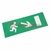 Пиктограмма (наклейка) для аварийного светильника &quot;Направление к эвакуационному выходу направо вниз&quot; | 74-0130-1 REXANT