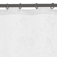 Занавеска на ленте Ромашки 250x165 см цвет белый аналоги, замены