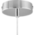 Светильник подвесной Freya FR2022PL-01CH, 1 лампа, 4 м², цвет хром/белый