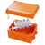 Коробка распределительная пластиковая FS с кабельными вводами и клеммниками, IP56,100х100х50мм, 5р, 450V,20A,10мм.кв | FSB11510 DKC (ДКС)