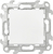 Выключатель одноклавишный, белый Simon 2450101-030