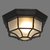Светильник настенный уличный Pegas 100 Вт IP65 цвет чёрный Arte Lamp